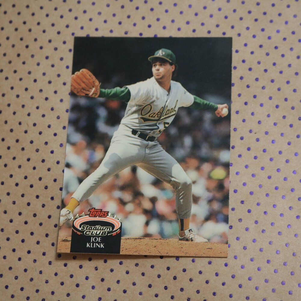 Joe Klink #326 Baseball Card